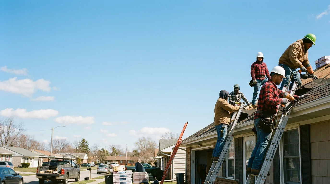 Roofing in Cowden, IL near me